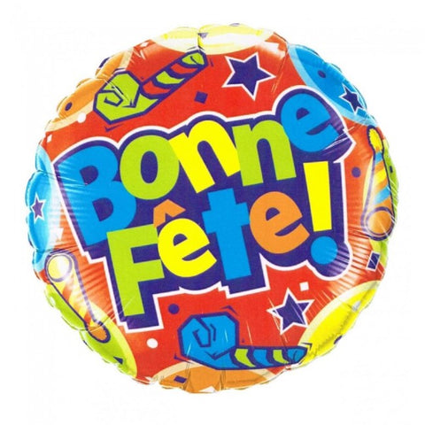 Ballon Bonne Fête Chapeaux 18 pouces