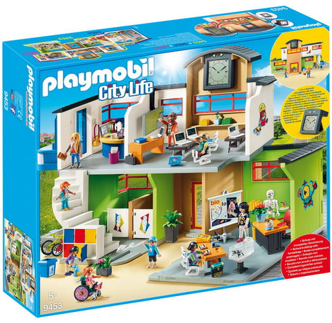 Playmobil City Life école aménagée 9453