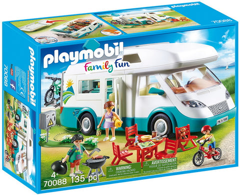 Playmobil Famille et camping car 70088