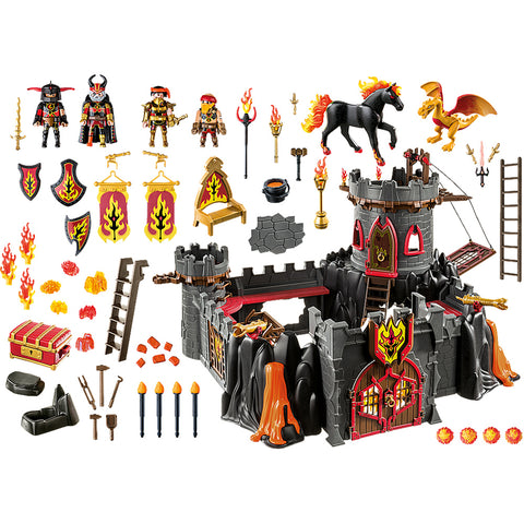 Playmobil Forteresse Volcanique des Burham Raiders 70221
