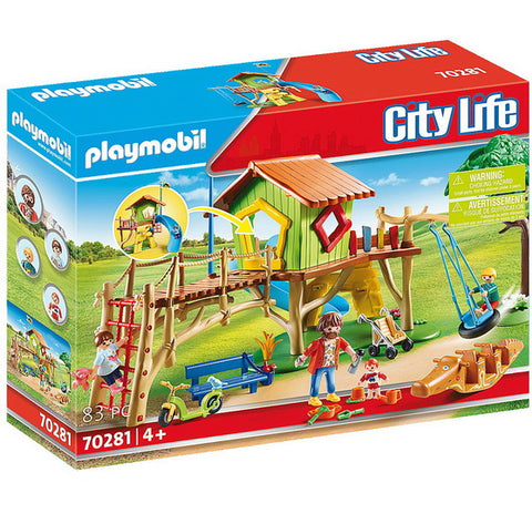 Playmobil City Life Parc de jeux et enfants 70281