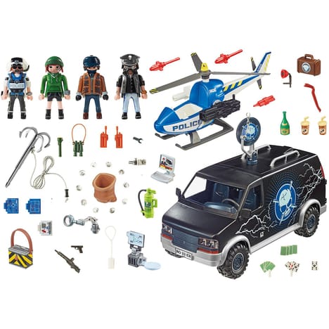 Playmobil City Action Camion de bandits et policier 70575