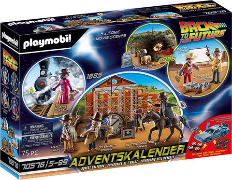 Playmobil Back to the future  Calendrier de l'Avent Part III 70576