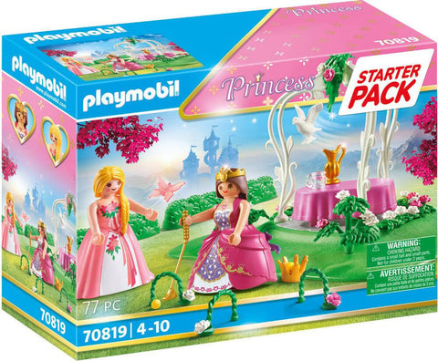 Playmobil Starter Pack Princesses et jardin fleuri 70819