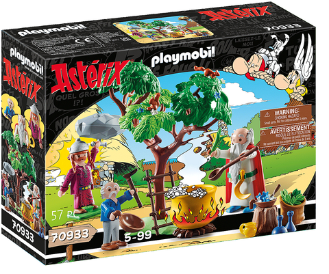 Playmobil Astérix Panoramix et le chaudron 70933