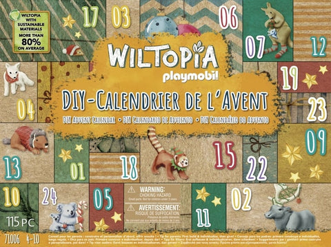 Playmobil calendrier de l'avant Wiltopia 71006