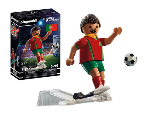 Playmobil joueur soccer Portugal