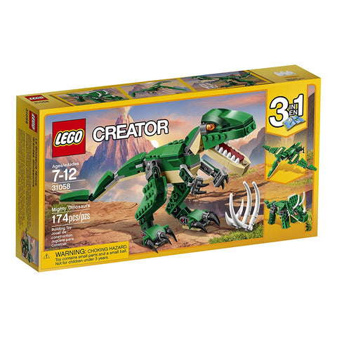 LEGO CREATOR 31058 Le dinosaure féroce - La Boîte à Surprises de Nicolas à St-Sauveur