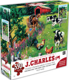 Casse tête 550 morceaux J Charles modeles divers ferme