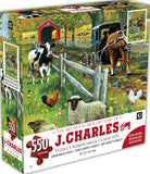 Casse tête 550 morceaux J Charles modeles divers ferme