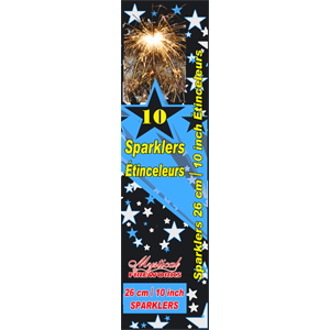 Étinceleurs 10 pouces Gâteau - La Boîte à Surprises de Nicolas à St-Sauveur