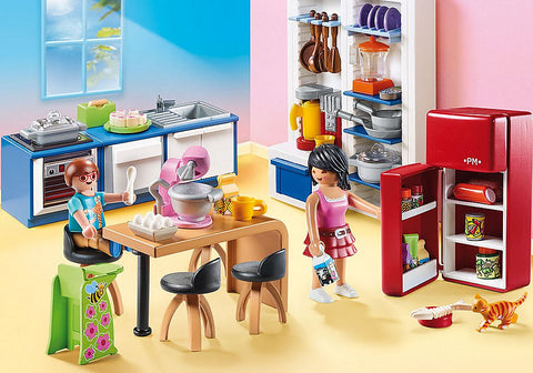 Playmobil Dollhouse Cuisine Familiale 70206