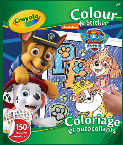 Crayola Coloriage et autocollants Paw Patrol