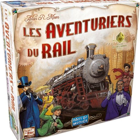 Les Aventuriers du Rail - Jeu de société Days of wonder Asmodee