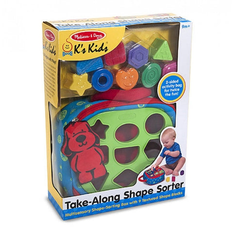 Trieurs de formes dans Valise Melissa & Doug 19185