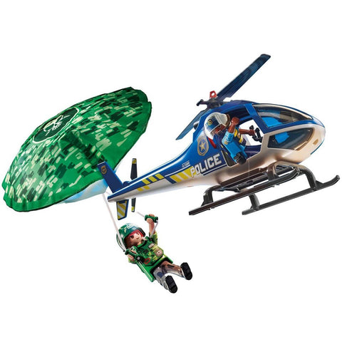 Playmobil City Action Hélicoptère de police et parachutiste 70569