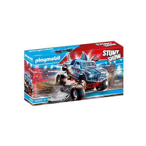 Playmobil Stunt Show Monster truck de cascade Requin 70550